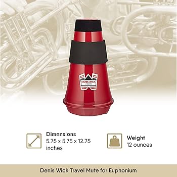 デニスウィック　ユーフォニアム用トラベルミュート美品 Amazon | Denis Wick デニスウィック ミュート ユーフォニアム用